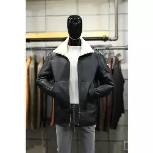 [빠니깔레]PU레더블랙 숏사파리인조무스탕 m-icjp60bk _SG