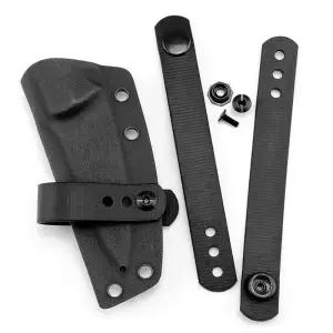 맞춤형 안전 버클 IWB 벨트 루프(나사 키트 포함) 나이프 칼집 홀스터 커버 연결 액세서리 허리 클립