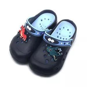 다모음집 공룡 아쿠아러쉬 샌들 (네이비) 실내외슬리퍼 물빠짐신발