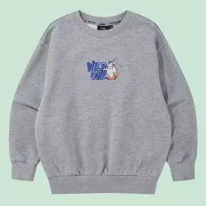 [지프키즈]지프키즈 KR4TSU8554 낚시곰 자수 맨투맨 MG