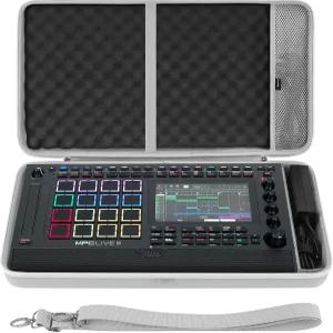 긱리아 오디오 인터페이스 휴대용 케이스 Akai 프로페셔널 MPC Live III EVA 하드 쉘 여행 가방(라이트