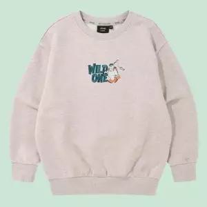 지프키즈 KR4TSU8552 낚시곰 자수 맨투맨 MB