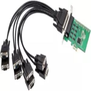 8 포트 RS-232 DB9 시리얼 PCI-e 2.0 x 1 카드 XR17V358 칩셋 16C550 UART SI-PX15041