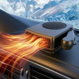 12V 24V 차량용 히터 팬 150W 200W 2 in 1 냉난방 앞유리 제상기 김서림 제거기 휴대용 자동차 히터 (자동