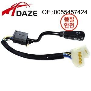 DAZE 0055457424 스티어링 칼럼 스위치 표시기 스토크 라이트 와이퍼 메르세데스 벤츠 T1 207 410 601