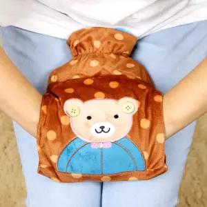 캐릭터 온열물주머니 700ml 휴대용 보온 물주머니핫팩