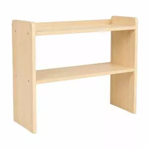 원목 책상정리 선반 2단 책상위 책장 수납장 60cm