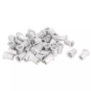 Chiloskit 30 PCS M8 알루미늄 미터 나사 리벳 너트 삽입물