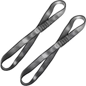 2Pcs 40/60CM 요가 벨트 해먹 스트랩 슬링 데이지 체인 연장 로프 걸이용 공중 스윙