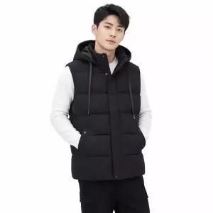 갤러리아 남성 롱 후드 패딩 베스트 조끼 LD-VEP-QLD738