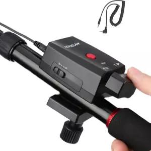 AODELAN 캠코더 줌 컨트롤러 랜치 비디오 카메라 리모컨 2.5mm 잭 케이블 포함 소니 NX5C 150P 190P 198P