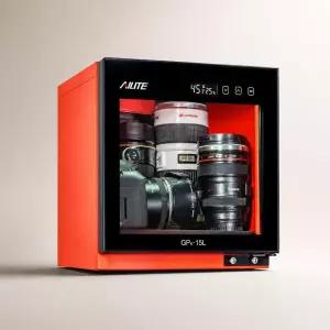 AILITE 카메라 전자 제습함 투명 방습 보관함 DSLR 렌즈 사진장비 마이크 수납