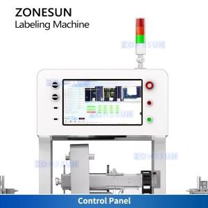 Zonesun 비전 검사 라벨링 기계 자동 평면 CCD 비주얼 라벨러 ZS-STB1