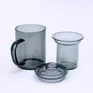 [하프클럽/셀럽하우스]내열유리잔 머그컵 찻잔 티머그 350ml 차잔 홍차잔 티컵 예쁜찻잔