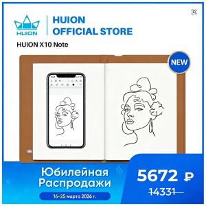 HUION Note 2-in-1 디지털 노트북 드로잉 태블릿, 배터리가 필요 없는 펜, Bluetooth 무선 종이 태블릿 전