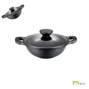 PN풍년 펄블랙주물IH 전골냄비 26cm 업소용전골냄비 인덕션냄비 인덕션용냄비 인덕