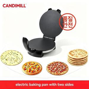조절 가능한 온도 양면 전기 그리들 플랫브레드 가정용 크레페 스프링롤 피자 팬케이크 메이커