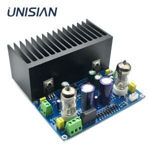 UNISIAN 25W + 진공관 증폭기 보드 HIFI 6J1 LM1875 전자 밸브 Poower DIY 키트 회로 기판