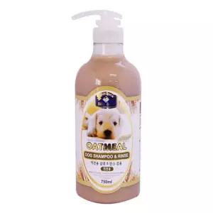 강아지 샴푸 린스 오트밀 750ml 1P 올인원 보습 목욕