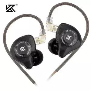 KZ EDX PRO X IEM 이어폰 다이나믹 드라이브 HiFi 딥 베이스 사운드 이어버드 스포츠 음악 분리형 케이블이