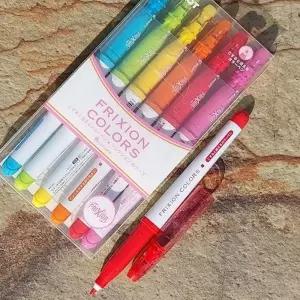 파이롯트 지워지는 싸인펜-프릭션 컬러펜 COLORS 6색 다이어리꾸미기 캘리그라피펜 다꾸펜 yhB2BF1