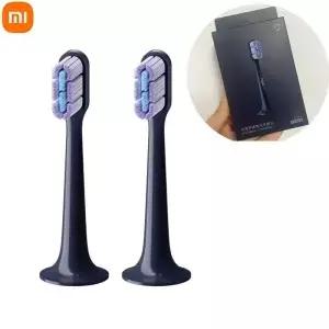 원래 Xiaomi Mijia T700 헤드 소닉 전동 칫솔 범용 2pcs 고밀도 브러시 교체