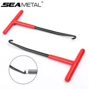 SEAMETAL 1pc 배기 스프링 풀러 도구 오토바이 후크 T 핸들 렌치 제거