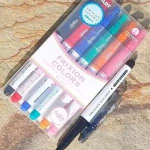 파이롯트 지워지는 싸인펜-프릭션 컬러펜 COLORS 6색3 볼펜 다이어리꾸미기 캘리그라피펜 yh0AFFE