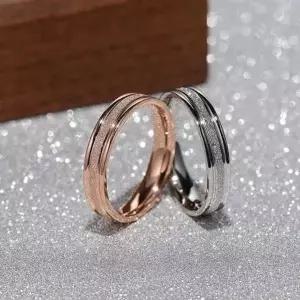 우정링 3size 커플링 티타늄스틸반지 티타늄 포인트링 커플링