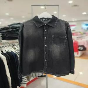 소이주니어 세이브존01 블랙데님셔츠 26s1301