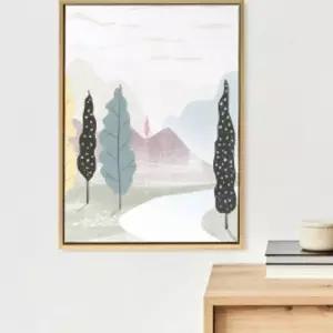 감성 일러스트 캔버스 액자 그림 벽아트 사진액자 yh127A1
