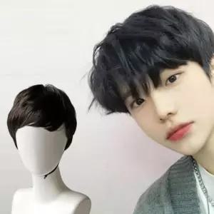 남자다운펌가발 남자가발 남성가발 부분가발 남자부 붙임머리 장발 yh79325