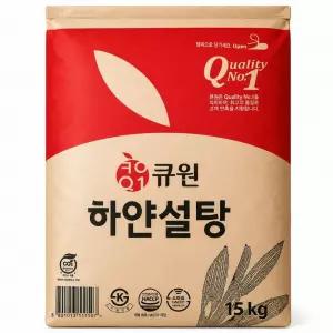 큐원 하얀 설탕, 15kg, 1개