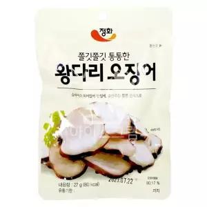 왕다리오징어 정화식품 숏다리 오징어 27g 5개