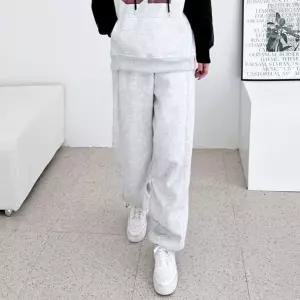 MD 추천픽 SW 데일리 바지 밴딩바지 트레이닝팬츠 밴딩와이드바지 여성 [BJQ77311]