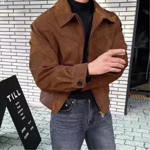 남성2컬러 간절기 스웨이드투웨이 지퍼블루종 자켓 IS-JK59 [BHG93916]