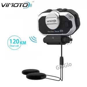 Easy Rider Vimoto V8 오토바이 헬멧 셋 인터콤 Bluetooth 호환 다기능 인터폰