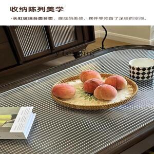 TQH-i7.7 순수 원목 커피 테이블 TV 캐비닛 세트 거실용 라이트 프렌치 티 테이블 레트로 홈 커피 테이블