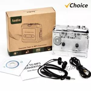 USB 음악 플레이어 MP3 변환기 노트북 PC 여행용 비스타 배터리 카세트 테이프에서 CD 폰