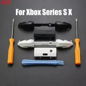 Xbox 시리즈 X S 컨트롤러용 트리거 버튼 미들 홀더 스크루 드라이버 도구 포함 JCD 2 세트 RB LB 범퍼