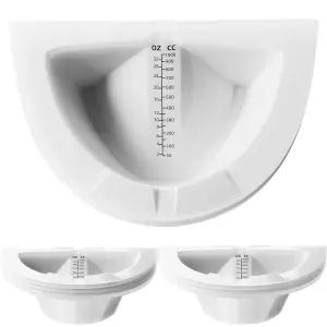 화장실용 10개입 소변 수집 모자 여성용 32oz/1000cc 팬 및 남성용