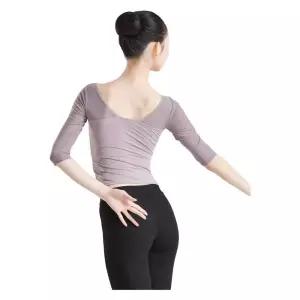 발레복상의 성인 여성 발레 무용복 의상 7부 슬리브 소매 연습복 무용 한국 폴웨어 취미