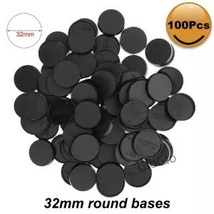 MB432 베이스 32mm 라운드 모델 전쟁 게임 액션 피규어 군사 시뮬레이션 장면용 질감