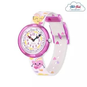[본사] 플릭플락 유아용 시계 BOUNCING HEARTS FBNP223