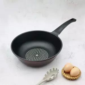 [HS라이프]후라이팬 프라이팬 주방 퀸센스 퍼펙트 궁중팬 30cm 가스레인지용 웍