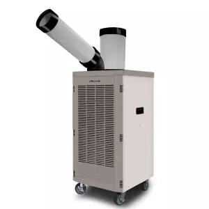 신일 SMA-PC3400WG 산업용 이동식에어컨 1구 실외기없는 업소용 공업용 공장 작업장 주방 자가증발 연속배수 웜그레이