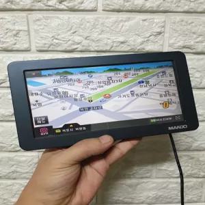 중고 한라홀딩스 만도 MP300S 지니맵 2D 8GB 7인치 내비게이션