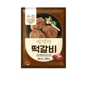 식자재 (삼양)임꺽정떡갈비 1.2Kg x1개 [BTR41136]