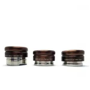 푸쉬 마카롱 커피 템퍼 58mm 덴테이션 타입 도장툴 레벨링툴 탬퍼