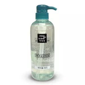 헤어젤 500ml 남자 잔머리 세팅 머리카락 스타일링 유지 인쇄